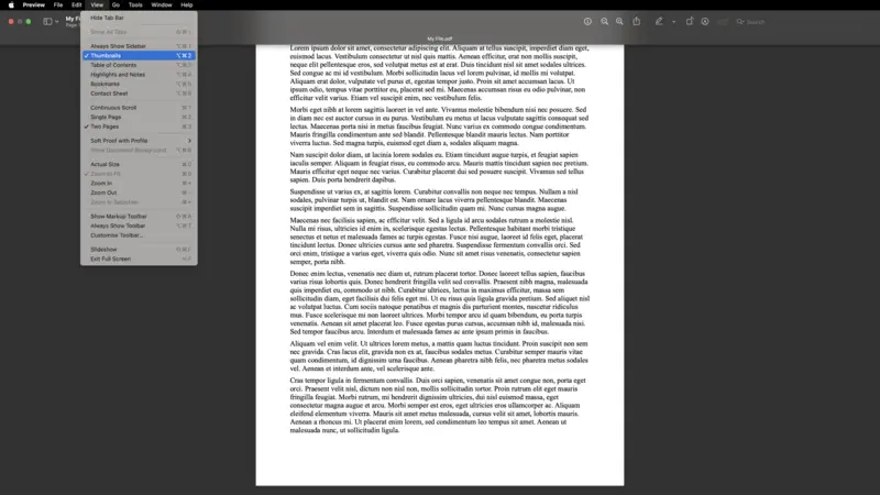 How to delete a page in PDF with Preview